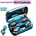 M10 True Wireless Earbuds Airpods M10 Air buds : Bluetooth with Noise-Cancelling, Long Battery Life & Touch Control - Perfect for Sports & Gaming